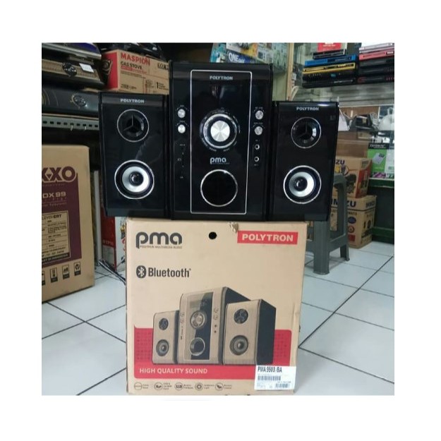 Polytron Speaker Active Bluetooth Radio MIc Input PMA 9523 GARANSI