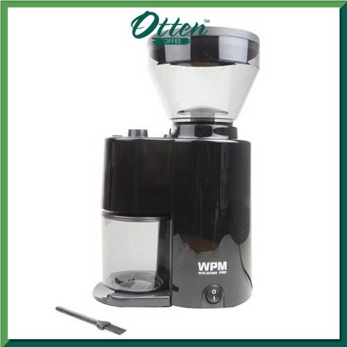 Welhome Coffee Grinder Conical Burr with Timer ZD-10T Black - Mesin Penggiling Kopi-0