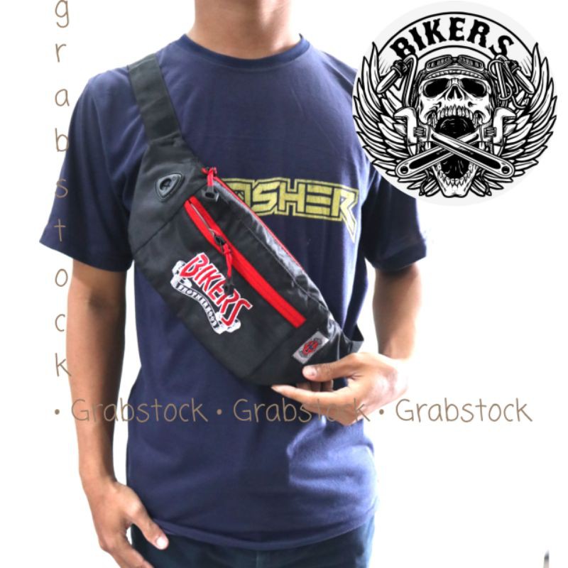 Grabstock Biker Waistbag Tas Pinggang 001