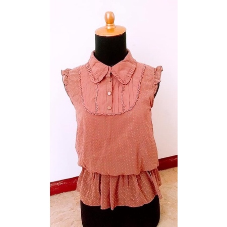 LIZ LISA BROWNIE TOP IMPORT JEPANG