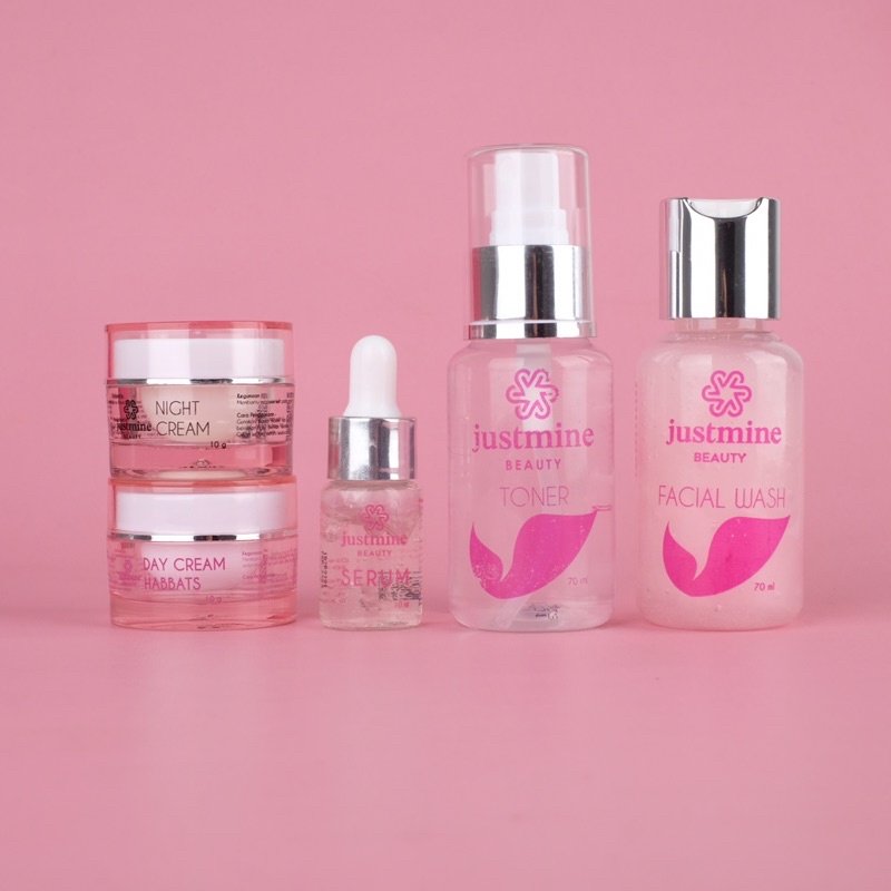 JUSTMINE Paket Skincare Forte/Klinik & BPOM