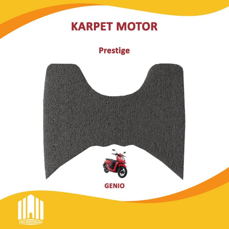 PRESTIGE - KARPET MOTOR - HONDA - GENIO - COIL MAT - SINGLE COLOUR