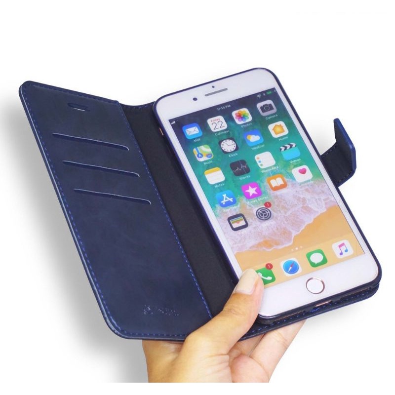 Case Hp Oppo A9 2020/A5 2020 Sarung kulit Warllet Polos