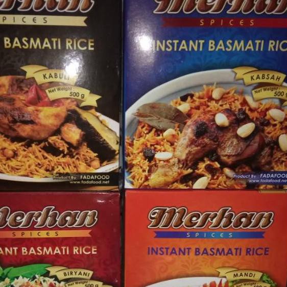 

Diminati Banyak Orang.!! Merhan Nasi Beras Basmati mix bumbu biryani briyani - kebuli kabuli - mandi