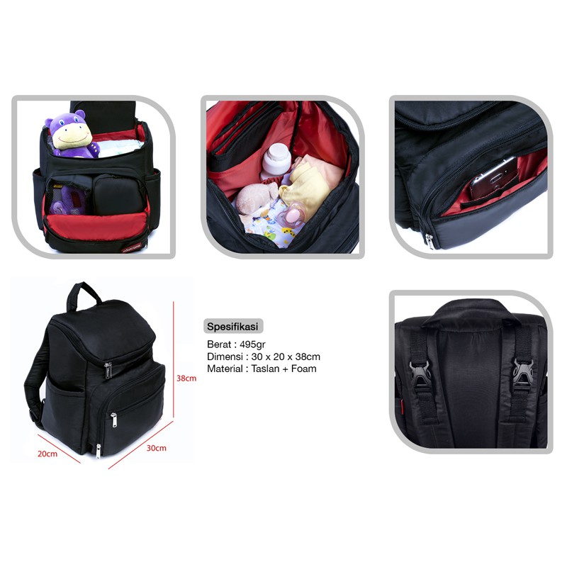 Miatrono HUGO Diaper Bag - Tas Bayi