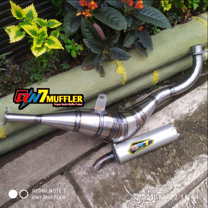 Knalpot Racing Fiz Fizr F1 Model Kolong BM Power Garing Dan Bertenaga underbone Real Pict