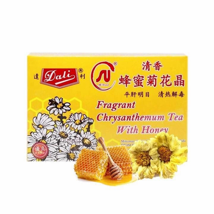 

DALI Chrysanthemum Tea With Honey SU Brand 200gr / Teh Kembang Putih Dengan Madu