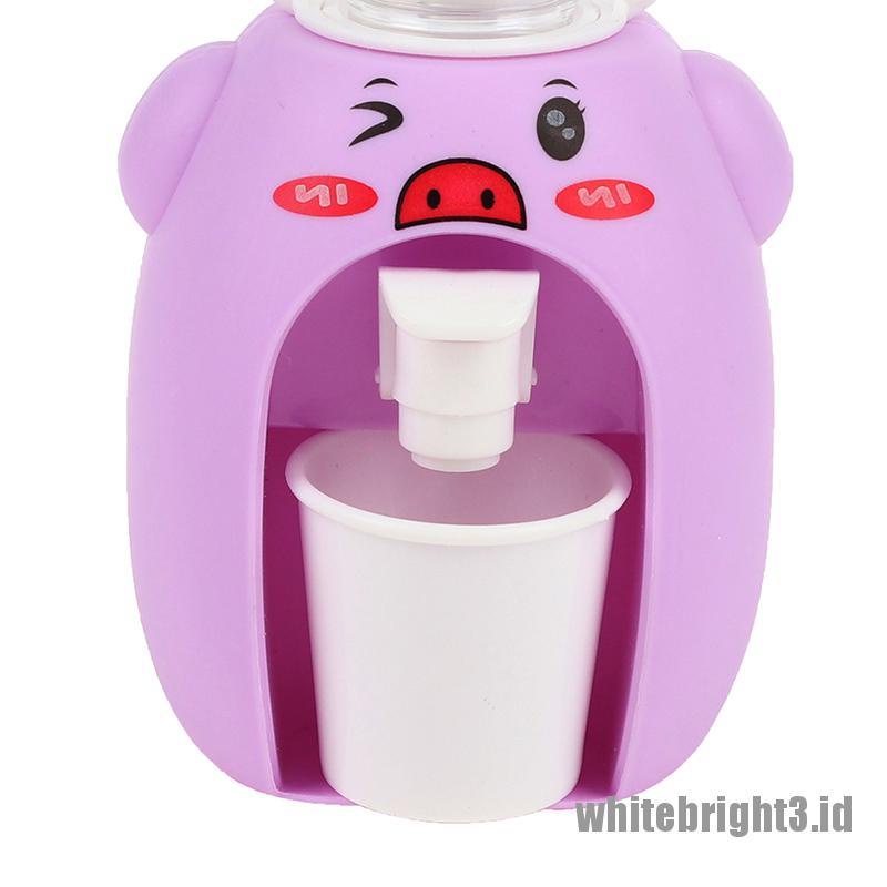 (white3) Mainan Dispenser Air Minum Mini Untuk Anak Bermain Peran