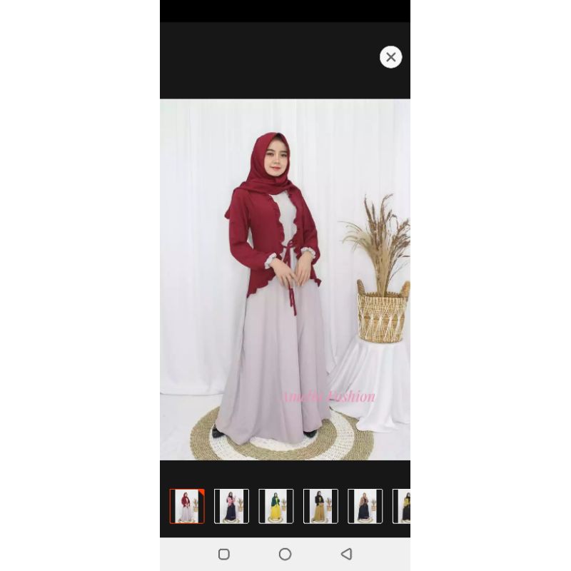 gamis blazer