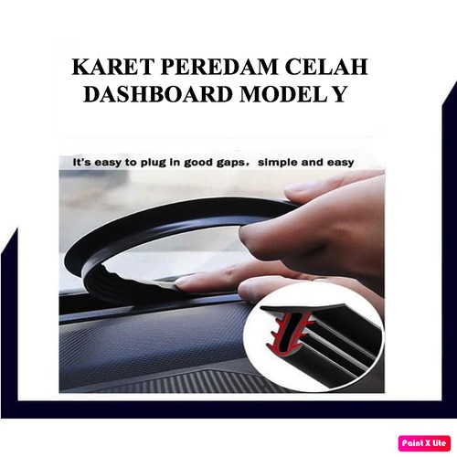 KARET PEREDAM DASHBOARD MODEL Y - PEREDAM SUARA UNIVERSAL MOBIL TYPE Y
