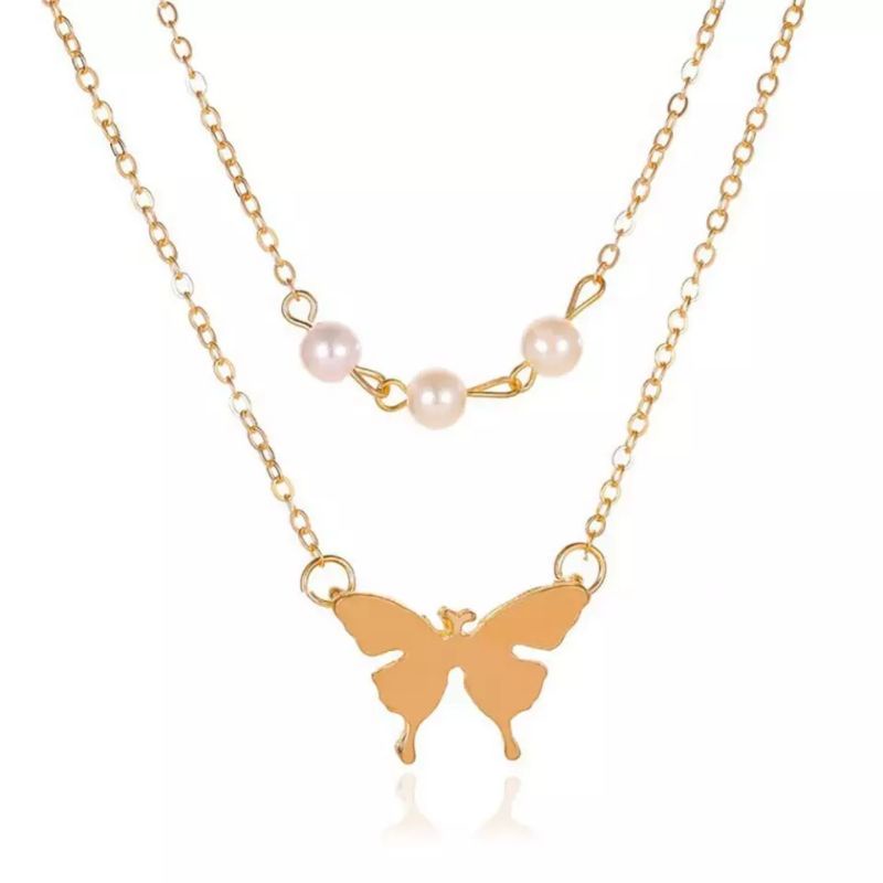 KALUNG 2 LAYER BUTTERFLY PEARL AI0120