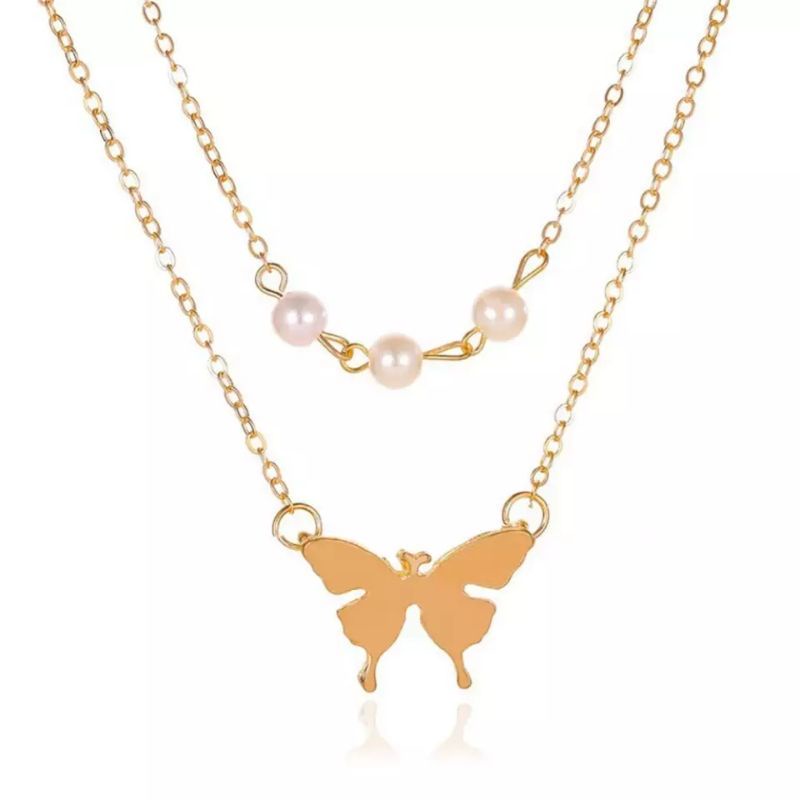 KALUNG 2 LAYER BUTTERFLY PEARL AI0120