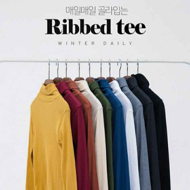 [JASTIPKOREA] Chuu - "Everyday" Skinny Turtleneck Top