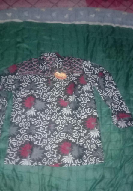 Baju Batik Pria Slimfit Big Size M L Xl Xxl Atasan Kemeja Batik Lengan Panjang Original