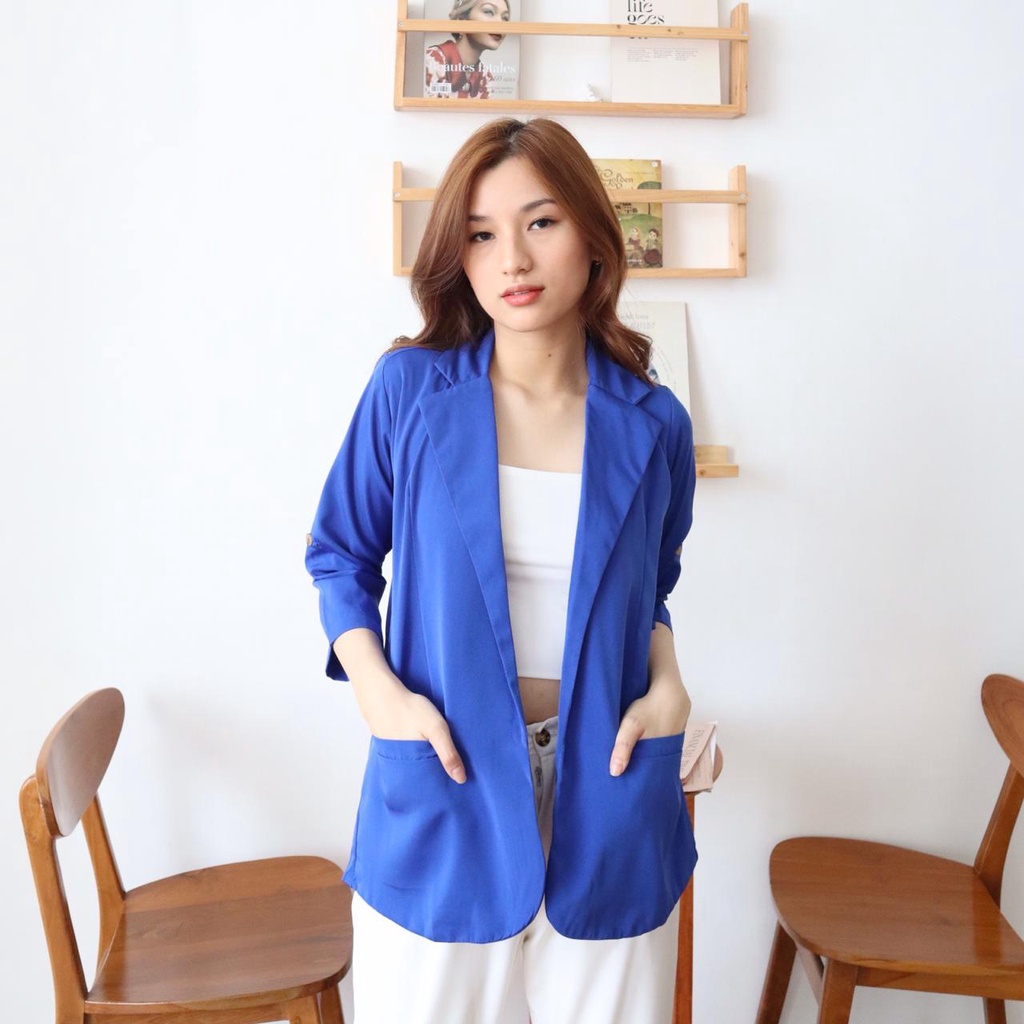 Blazer Longsleeve / Blazer Wanita / Outer Wanita / Jas Wanita MSMO Alexa