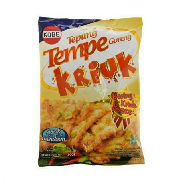 

Tepung Tempe Goreng Kriuk Kobe 200 gram