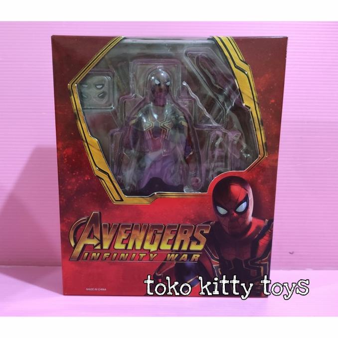 FIGURE SHF SPIDERMAN UPGRADE SUIT FAR FROM HOME SPIDERMAN MARVEL