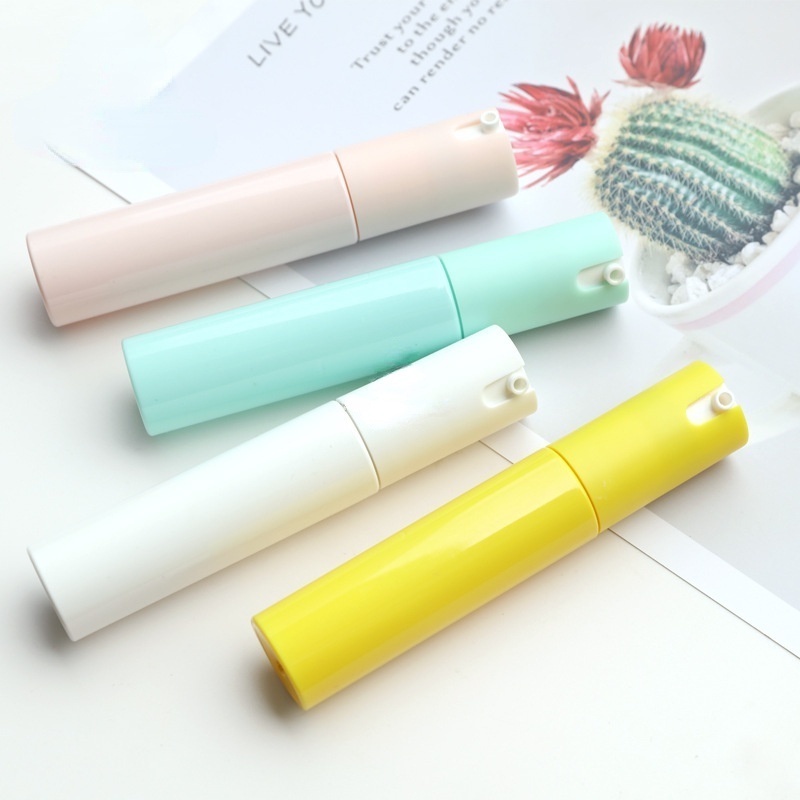 30ml Isi Ulang Portabel Travel Push-type Wadah Aksesoris Sub-Botol Oral Parfum Lotion Pump Head Macaron Penyimpanan Cairan Untuk Alkohol Disinfektan Spray Bottle Dispense
