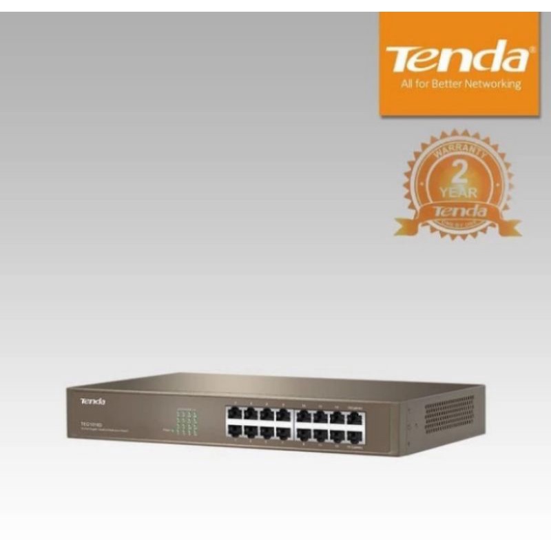 Tenda TEG1016D 16port Gigabit switch Hub