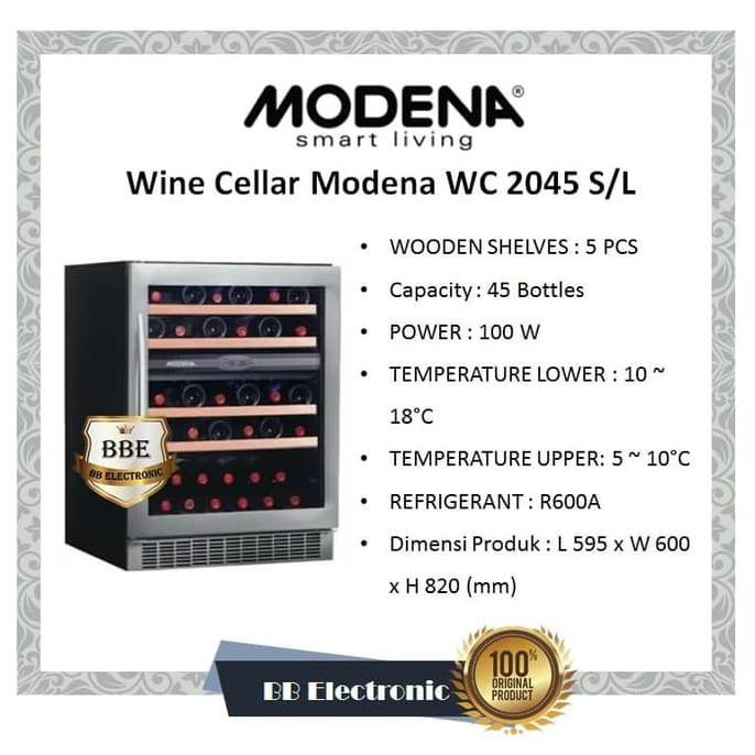 Wine Cellar Modena WC 2045 S/L