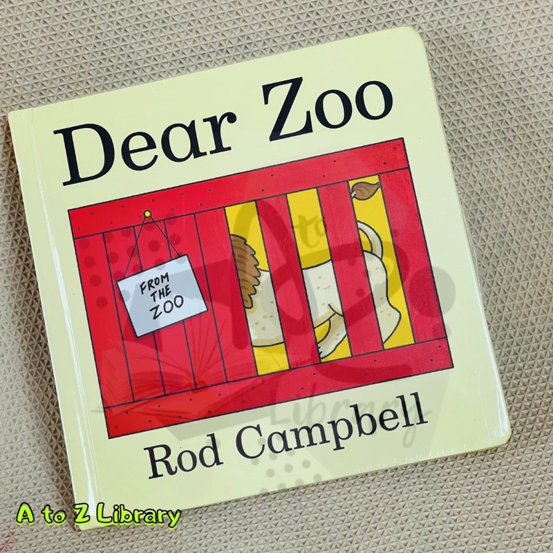 Buku Import Anak - Dear Zoo by Rod Campbell Lift the Flaps Boardbook