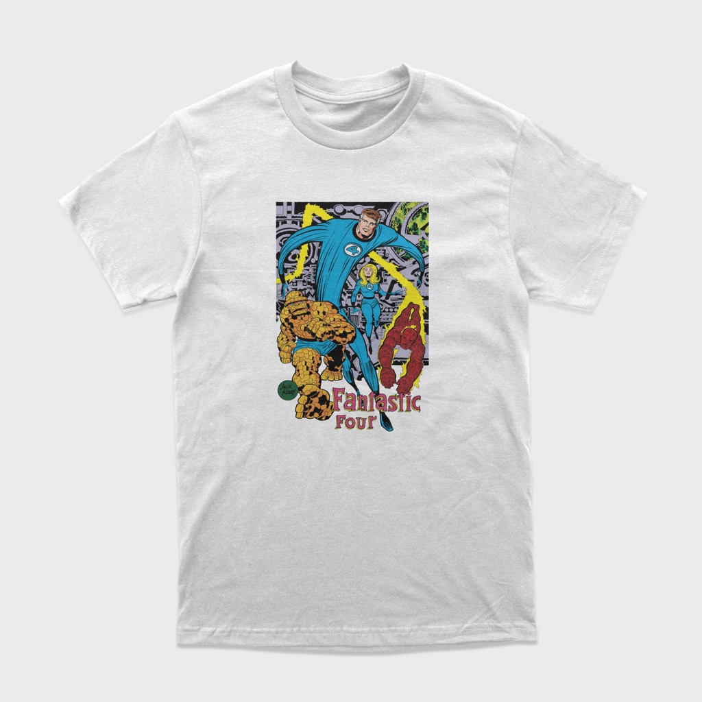 T-shirt Fantastic Four | Kaos Marvel Comics