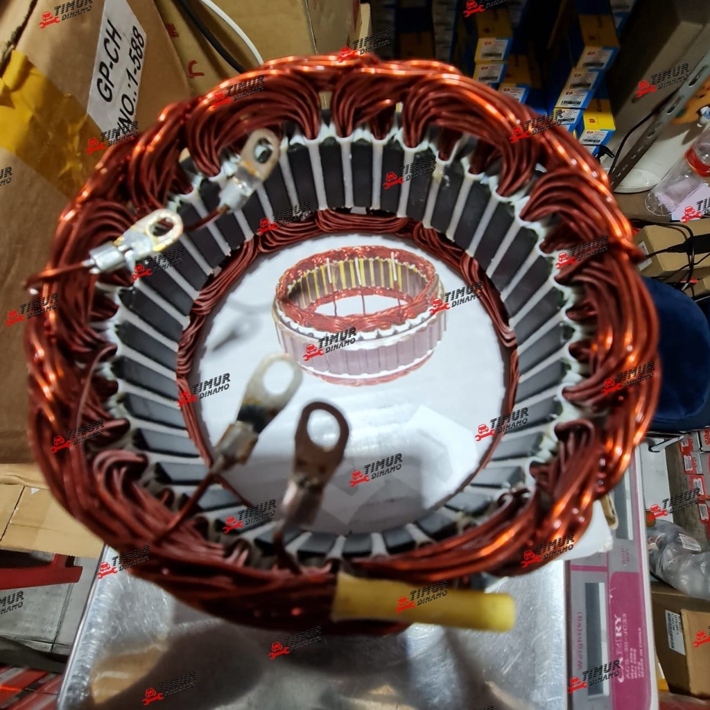 Stator Bantalan Alternator GP Isuzu elf Nkr66 nkr-66