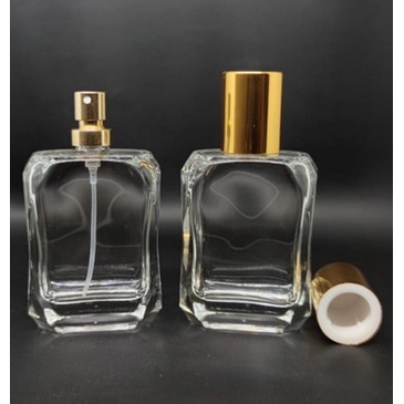 Botol Parfum V32408 50ml Pump Press + tutup per pcs