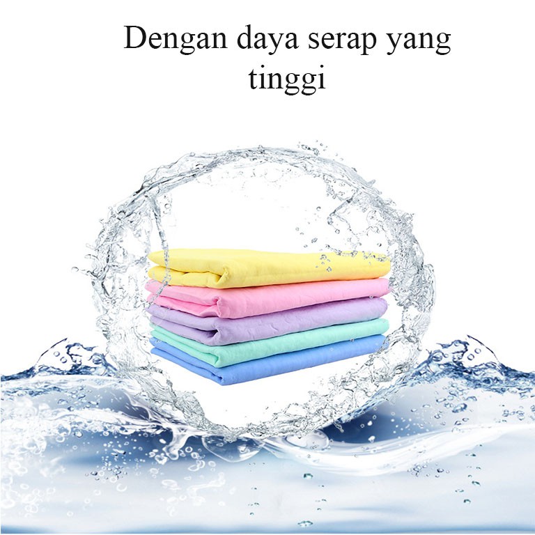 Lap Kanebo Tabung Jumbo/Synthetic-Chamois Clean Cham