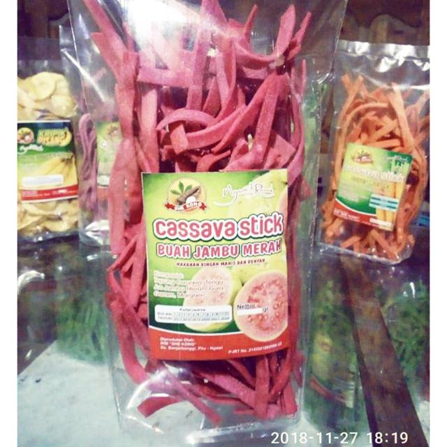 

Cassava Stick Jambu Merah