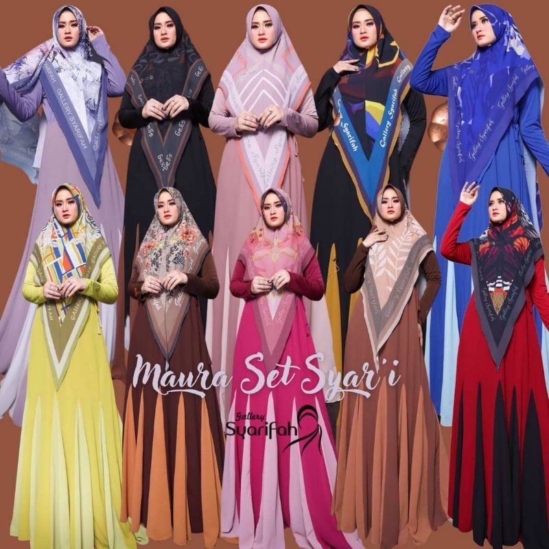 MAURA SET SYARI BY GALLERY SYARIFAH