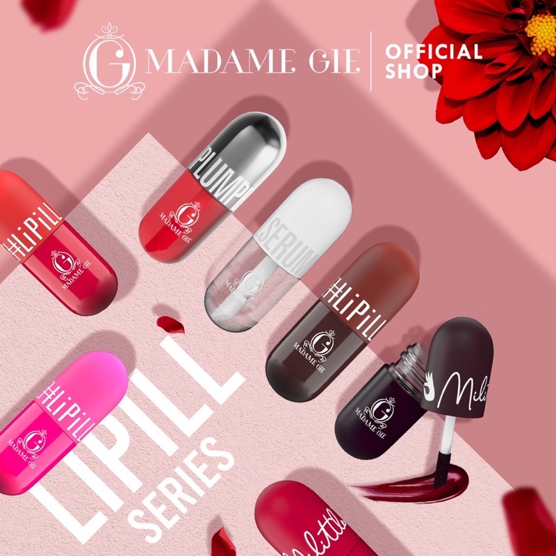 ✨NAGIHI✨ Madame Gie Madame LiPill - MakeUp Lip Tint | Madame Gie Lipill Series