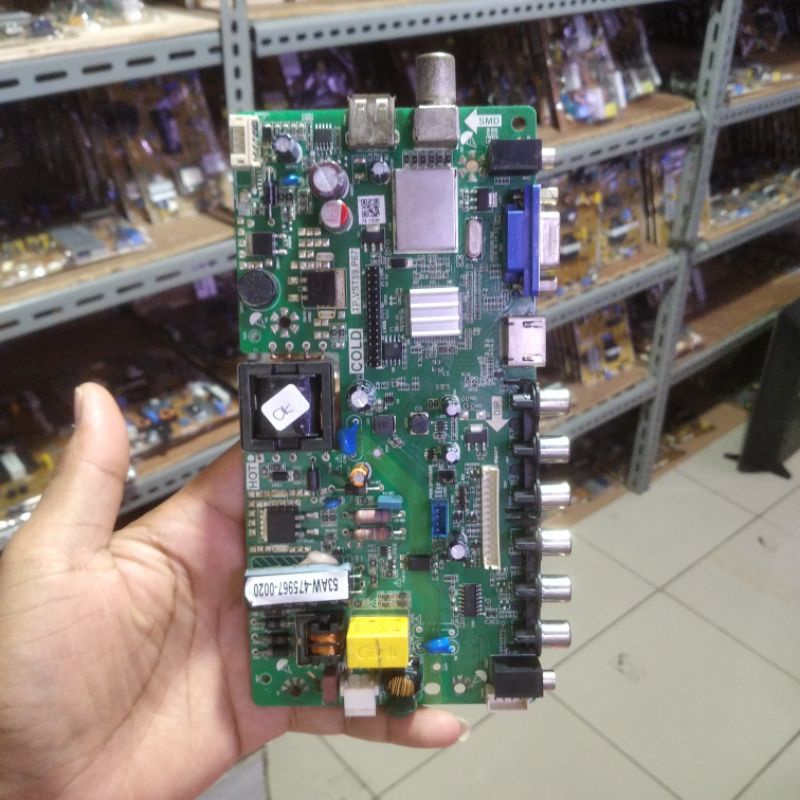 COOCAA 24E88 MOTHERBOARD- MAINBOARD- MB TV LED COOCAA 24E88