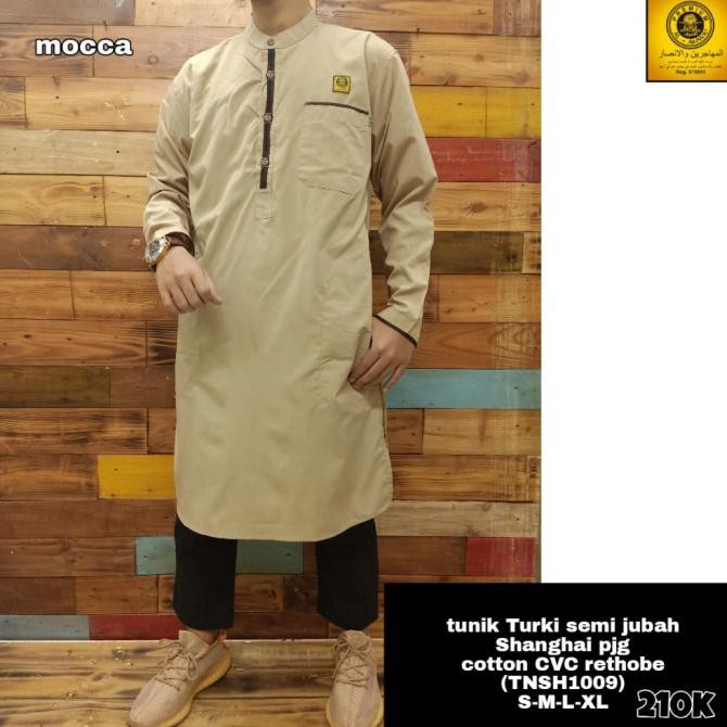 Kaftan Pria Dewasa Lengan Panjang - Tunik Pria Dewasa Lengan Panjang