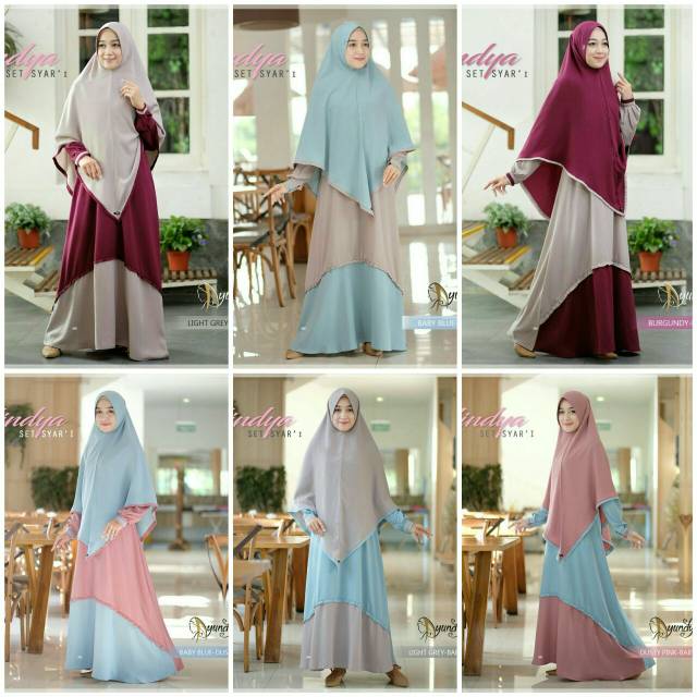 NINDYA SET SYARI / GAMIS SET SYARI