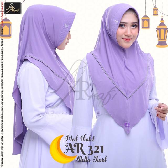 AR 321/Hijab Instan /Hijab Arrafi