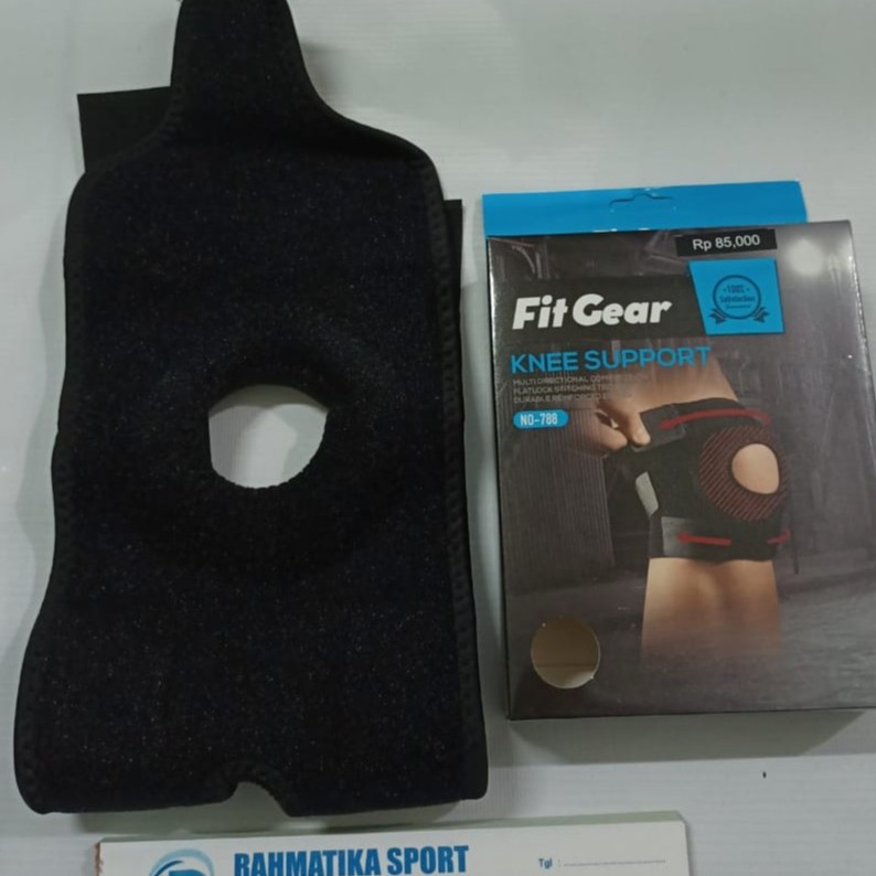 Deker Kaki Lutut Perekat Knee Open Patella Fit Gear