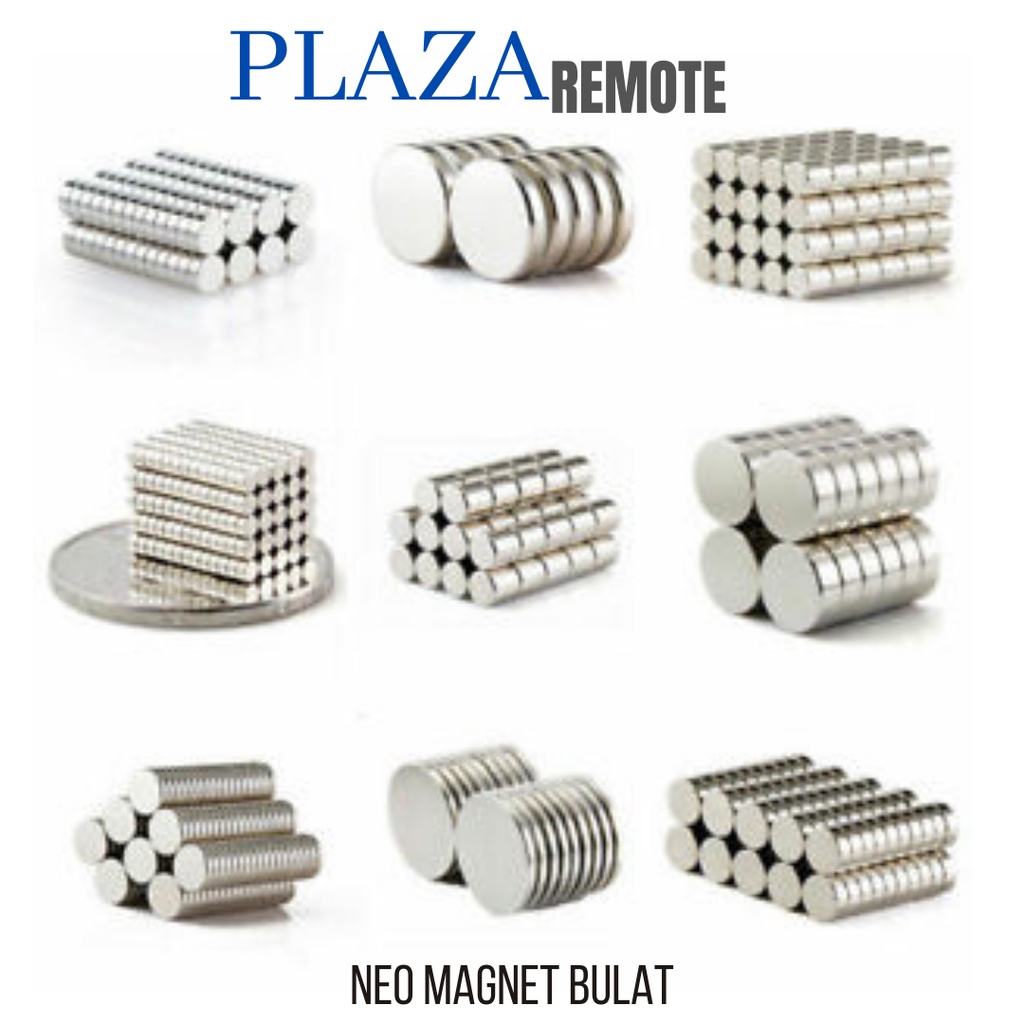 MAGNET NEODYMIUM NdFeB 3 MM X 3 MM BULAT KOIN NEO