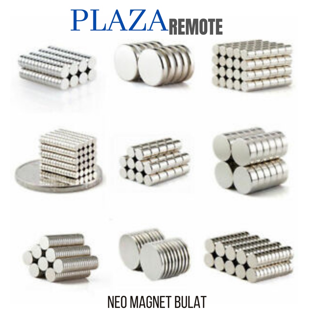 MAGNET NEODYMIUM NdFeB 6 MM X 3 MM BULAT KOIN NEO