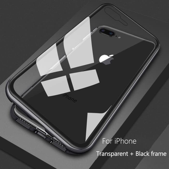 Case 360 Magnetic Cover Glass iPhone 7 Plus/ iPhone X