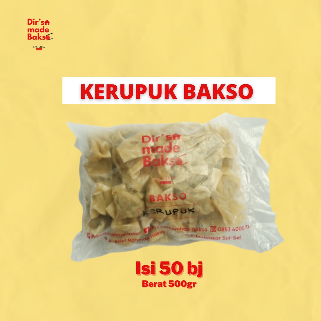 

Kerupuk Bakso