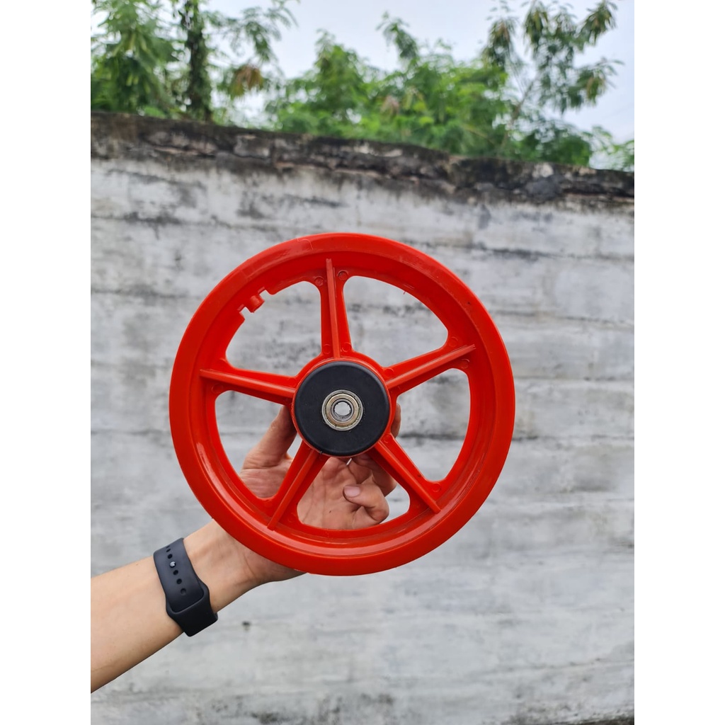 Velg 12 Bintang Bearing Sepeda Gerobak Keranjang Dorong Multifungsi