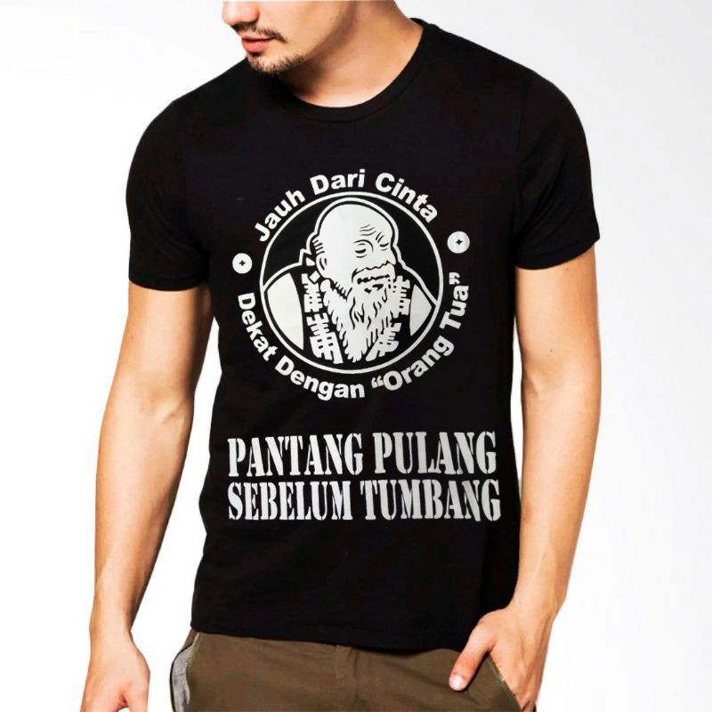 Kaos distro Orang tua / kaos orang tua / kaos cap orang tua / kaos gambar orang tua / kaos tua