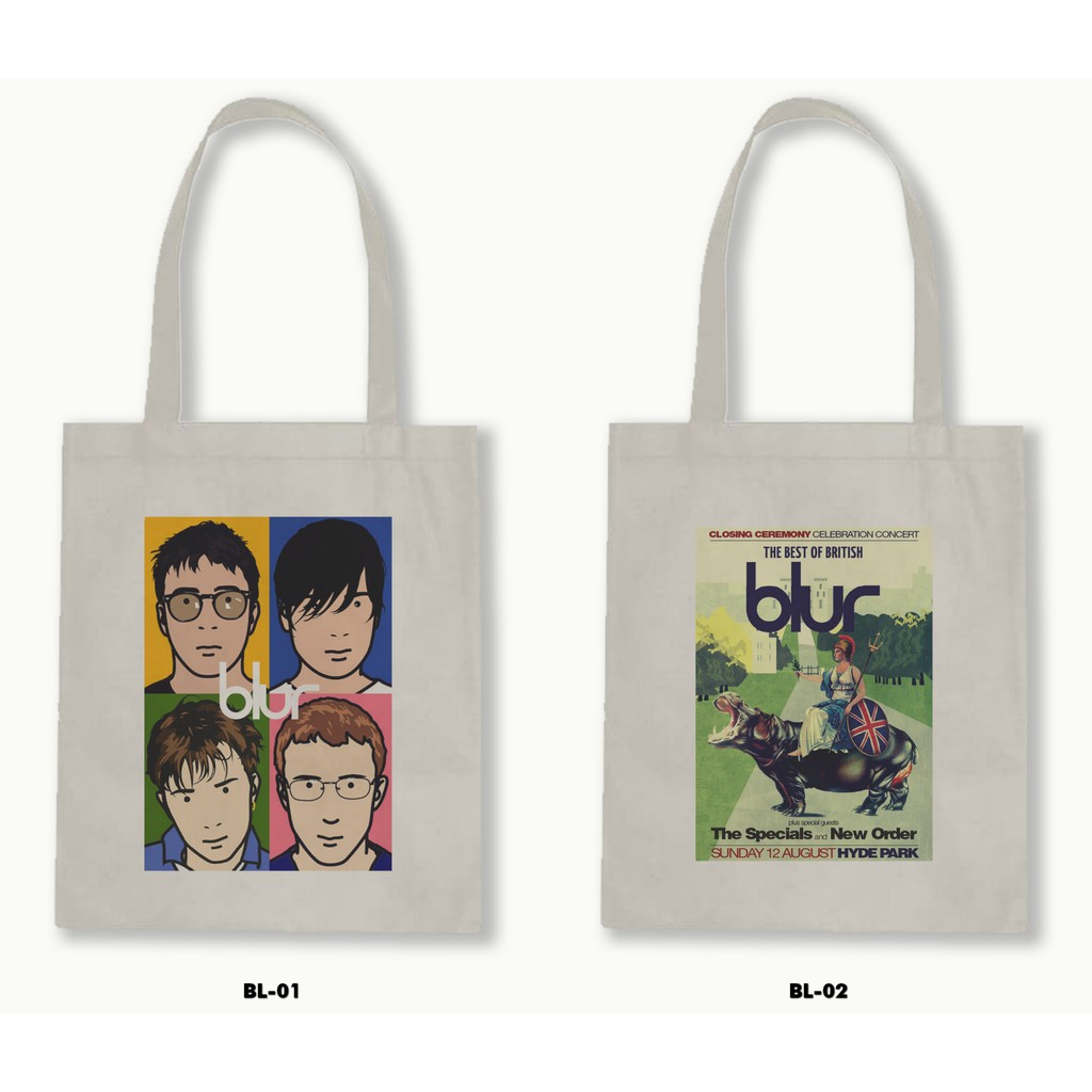 TOTE BAG BLACU - BLUR