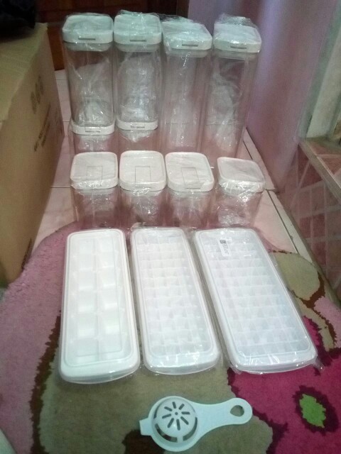 Yama Shima Easy Lock Food Container Toples Kedap Udara Storage Penyimpanan Makanan Bumbu Dapur