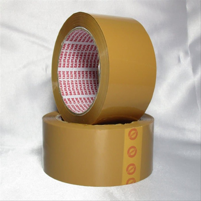 Lakban Coklat OPP Tape Plakban Isolasi Solasi Selotip 2 inch 2inch 2&quot; 100y 100 yard