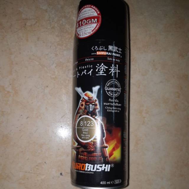

Samurai paint 123 gold