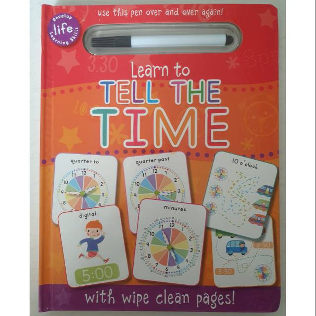 Buku Import Learn to Tell The Time