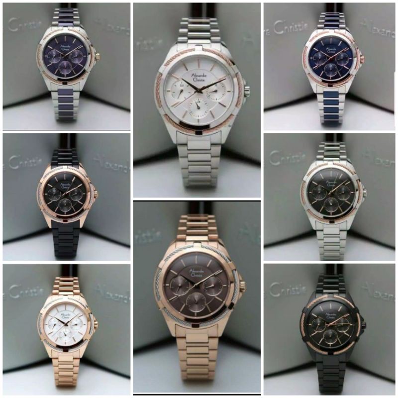 AC2841 Jam Tangan Wanita Alexandre Christie AC 2841 Wanita Original