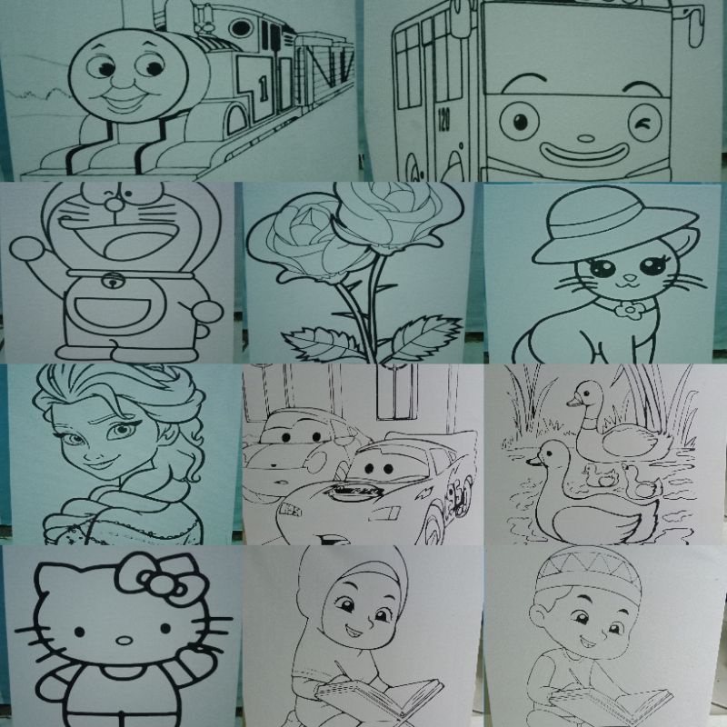 

Kanvas Lukis sketsa 20x20